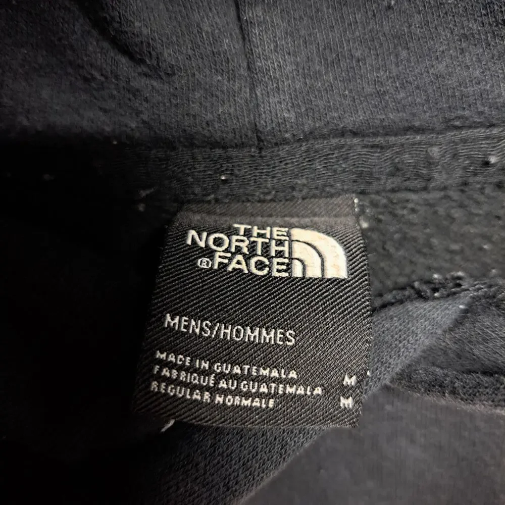 The North Face Men's M Hoodie Pullover Sweatshirt Gray Logo Casual‎